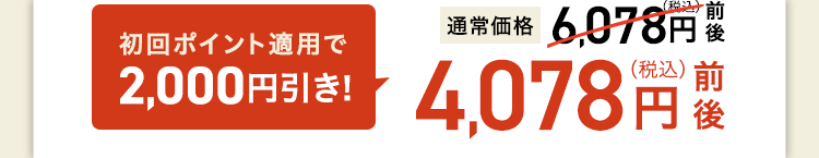 4,208円(税込)前後