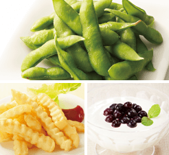 国産野菜・海外オーガニック素材使用の冷凍野菜